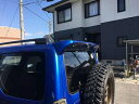 4WD プロジェクトジムニー JB23 No FEAR!! リアウイング23 FRP製 未塗装 黒ゲルコート仕上げ