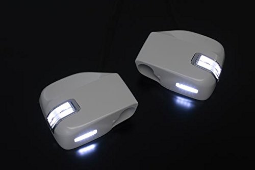 【ライツ】【TypeLS】アトレーワゴン(S320系/S330系)※前期 LEDウインカードアミラー カバー交換 フットランプ付き W20(オフホワイト) ライトバーカラー：ホワイト