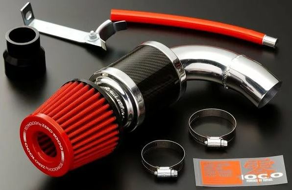 ゼロ1000ムーヴカスタム L175S (06/10〜10/12) KF-DETターボ パワーチャンバー for K-car スーパーレッド