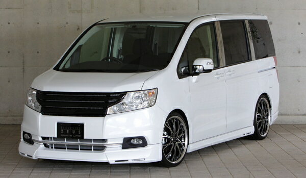 エクスクルージブ ゼウスステップワゴン GRACE LINE 4点KIT(F S R LED) NH731P塗装済 STEP WGN (RK1.2)..