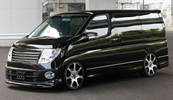 エクスクルージブ ゼウスGRACE LINE 2点KIT F/R G30塗装済 エルグランド E51 ハイウェイスター 後期 20..