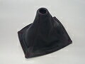 ズームエンジニアリングロードスター NB AT車 シフトブーツ ブラック/ホワイトステッチ (本革)