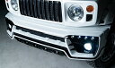 ロウェンジムニーシエラ JB74 フロントバンパー FRP 塗分け塗装済 LEDスポットカラー:ホワイト (対応カラー名・カラー番号をご指定下さい)(2)