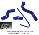 サムコトヨタ 86 ZN6 クーラントホース+ホースバンドセット 標準カラー:ブルー