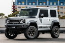 ショウワガレージショウワガレージ ジムニーシエラ JB74 ABSフロントバンパー JL用 H/Lウォッシャー無し 未塗装(2)