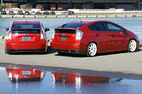 レクソンプリウス ZVW30 BLUE FORCE VERSION EXHAUST FINSHER SUS304