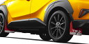 TRD ティーアールディーCHR マッドフラップ レッド MS328-10002