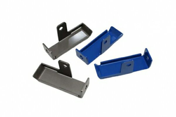 マスターピースジムニーシエラ JB74 リアショックガード 左右2個セット ブルー ペイント仕上げ