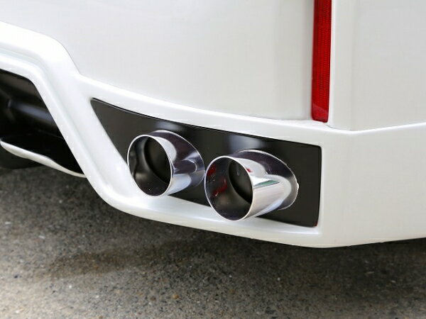 シックスセンスプリウスアルファ ZVW40 JOULEエアロ専用マフラーカッター