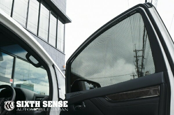 シックスセンスアルファード 30系 ワンタッチシェード 前席2面セット