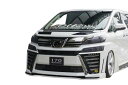 シックスセンスヴェルファイア 30系 後期 ヘッドライトカバー 左右セット ライトスモーク VXグレード用