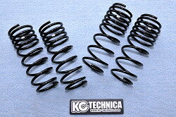 ケーシーテクニカワゴンR CT/CV ローダウンスプリング 1台分セット CT51S 用