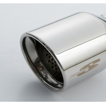 ゴジゲンマフラー BORDER-S (ボーダーS) ラパン 【LA-HE21S】 [H14/1〜H14/9] 右側シングル