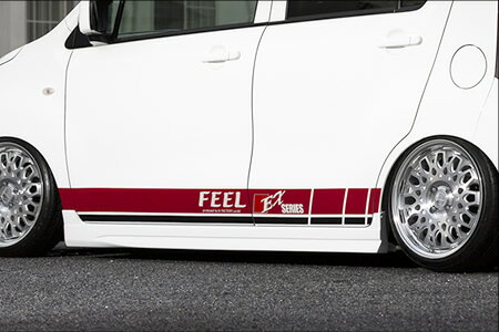 フィール エヌ・ファクトリーワゴンR MH34S FEEL EX SERIES サイドスカート