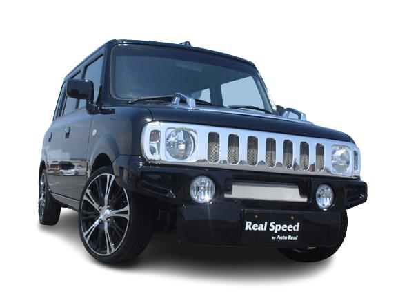 オートリアルラパン HE21S ハマー仕様エアロ3点キット FRP製 未塗装