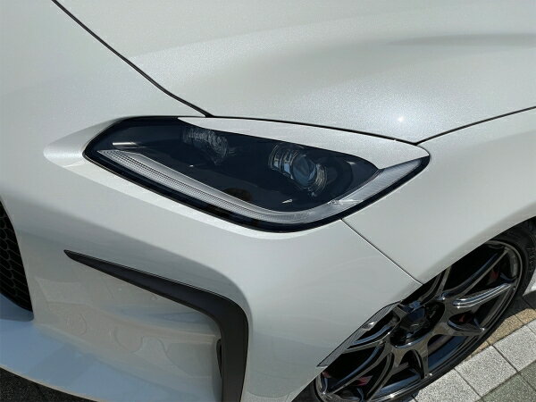 エスティガレージGR86 ZN8 アイライン 塗装済クリスタルブラックシリカ