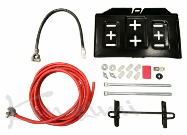 キノクニキノクニ Kinokuni テイラー バッテリーケーブルキット(34スケ/160A L=4m)+底板+etc