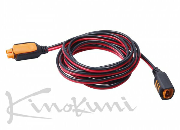 キノクニキノクニ Kinokuni シーテック 本体←→バッテリークリップ間 延長ケーブル(L 2.5m)