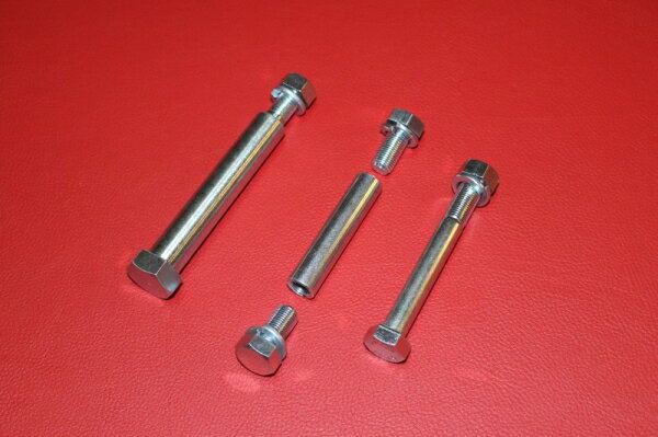 ボディラインNV350キャラバン ロングシャックル取り付け専用ボルト&補強ボルトセット