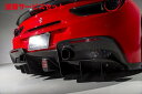 当社塗装品 エイムゲインフェラーリ 488GTB F142B AIMGAIN SPORT リアディフューザー (交換タイプ) カメラ付車