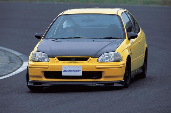 スプーンシビック TYPE-R EK9 カーボンボンネット 前期