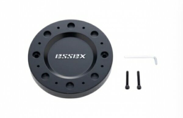 エセックスCRS シーアールエス ES EUホイール専用 センターキャップ 1枚 ブラック