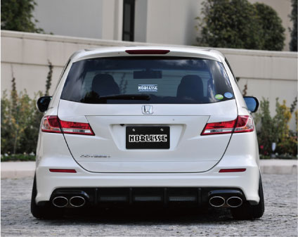 ノブレッセオデッセイ RB3/4 左右4本出しマフラー タイプ8テール オールステン/4WD/標準・Mエアロ用