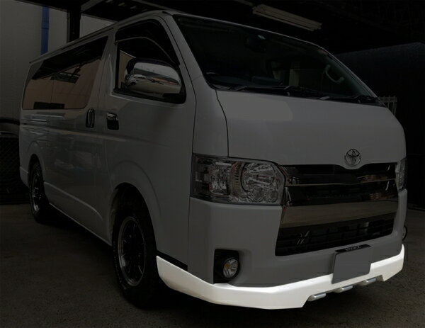 エセックスCRS シーアールエス ハイエース 200系 標準ボディ 4〜6型 EXTREMEフロントリップスポイラー