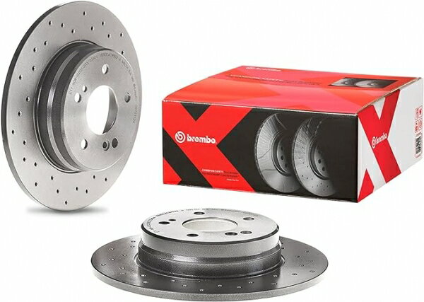 ブレンボ エクストラディスク【ブレンボ】ブレンボ(brembo) SUBARU BRZ(ZC6)13/08～ R (15inch Brake) (Rear Solid) リア 08.C252.1X UVコーティング(エクストラタイプ)