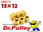 ドクタープーリー 異形ウェイトローラー Dr.Pulley 15×12 ヤマハ ジョグ50 JOG50 アプリオ アクシス50 ..