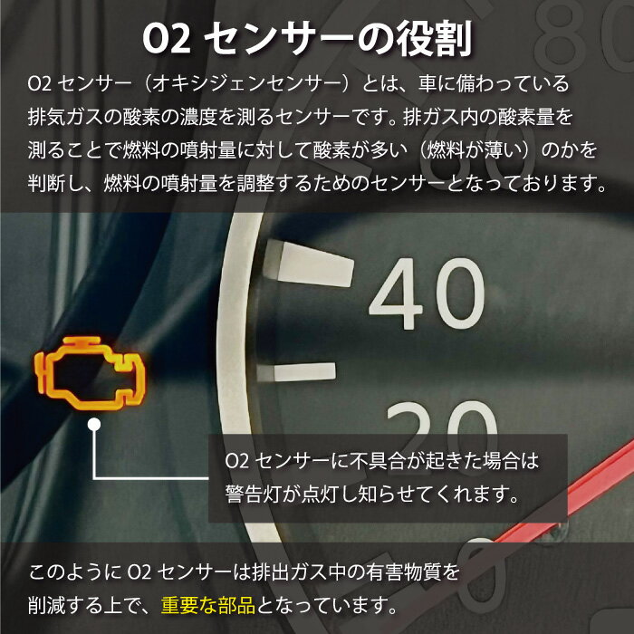 【NS6S】トヨタ/ダイハツ O2センサー エキパイ側 オーツーセンサー エキゾ－ストパイプ側 89465-97205 【ミラ L260S EF－VE(DOHC)】 2