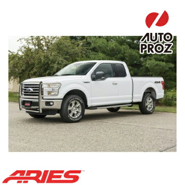 [USアリーズ 直輸入正規品] Aries フォード F150 グリルガード ステンレス製