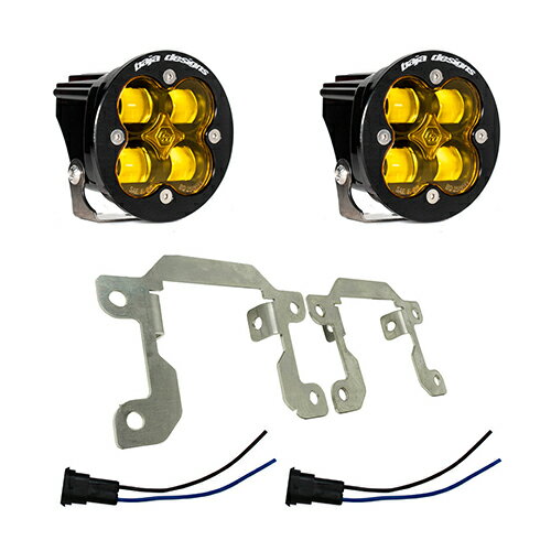 LED フォグライト キット SUBARU XV GT型 フォレスター SJ型 WRX STI VA型 Squadron-R SAE ワイドコーナリングライト アンバー BajaDesigns バハデザイン 正規品