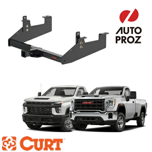 CURT 正規品 ヒッチメンバー GMC シエラ 2500HD/3500HD シボレー シルバラード 2500HD/3500HD 2020年式以降現行 2インチ角 メーカー保証付