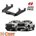 CURT 正規品 ヒッチメンバー XTRA DUTY GMC シエラ 2500HD/3500HD シボレー シルバラード 2500HD/3500HD 2020年式以降現行 2インチ角 メーカー保証付