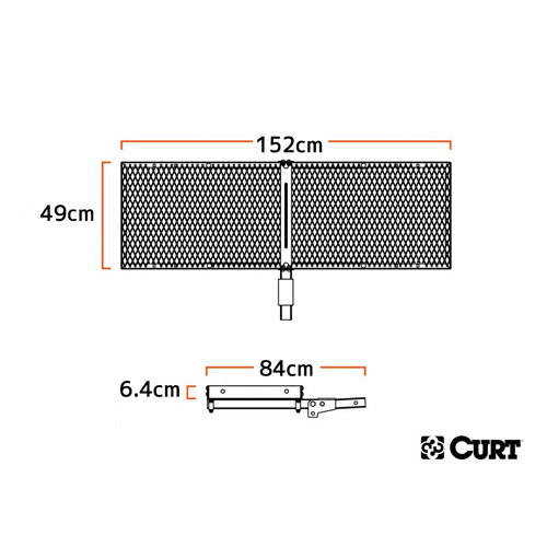 ヒッチキャリア ヒッチカーゴ CURT製 18109 折り畳み可 2インチ/50.8mm 正規品 メーカー保証付 3