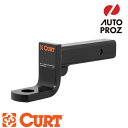 CURT 正規品 トレーラーヒッチ用 クラス4 ボールマウント 2インチ角 2.75インチライズ 4インチドロップ メーカー保証付