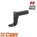 CURT 正規品 トレーラーヒッチ用 クラス4 ボールマウント 2インチ角 4.75インチライズ 6インチドロップ メーカー保証付