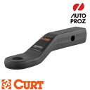 CURT 正規品 トレーラーヒッチ用 フォージドボールマウント 2インチ角 1インチライズ 2インチドロップ メーカー保証付