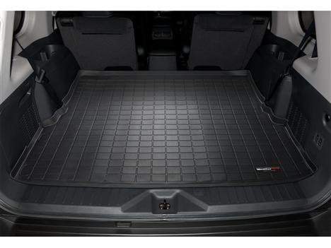 [WeatherTech 正規品] トヨタ シエナ 2011年式以降現行 2列目以降 カーゴライナー/ラゲッジマット ブラック