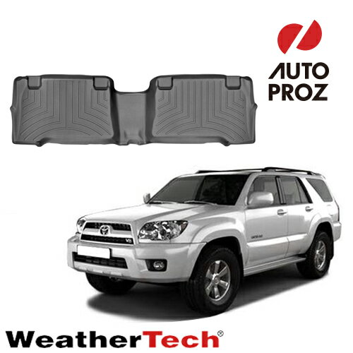 フロアマット トヨタ ハイラックスサーフ 215 / 215系 2003-2009年式 2列目 フロアライナー ブラック Weathertech 正規品