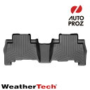 フロアマット ジープ JT グラディエーター 2019年式以降 2列目 フロアライナー ブラック Weathertech 正規品