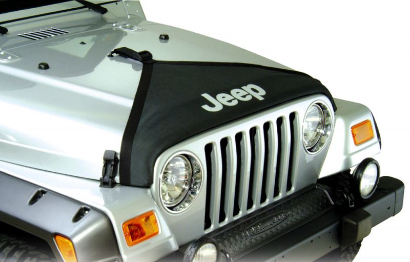 【9/1限定！抽選で最大100％ポイントバック】 USジープ 純正品 JEEP TJ ラングラー用 JEEPロゴ入り フロントマスク/ノーズマスク