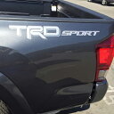 USトヨタ 純正品 TOYOTA タコマ ”TRD SPORT” デカール/ステッカー 左側 ホワイト 1枚