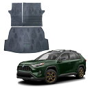 ラゲッジマット トランクマット USトヨタ純正 TOYOTA RAV4 2018年式以降現行 ガソリン ハイブリッド カーゴトレー カーゴライナー ウッドランドエディションロゴ