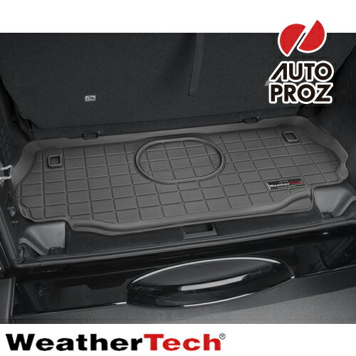 ラゲッジマット トランクマット ジープ JKラングラー 2ドア 2015-2018年式 2列目以降 カーゴトレー カーゴライナー ブラック WeatherTech 正規品