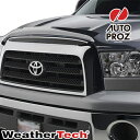 バグガード トヨタ タコマ 2016年式以降現行 フッドプロテクター ダークスモーク WeatherTech 正規品