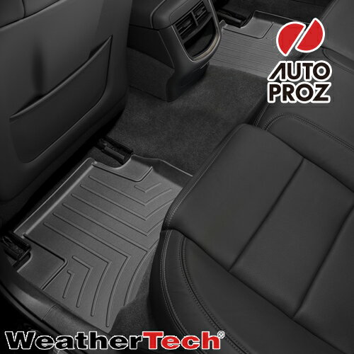 フロアマット BMW 7シリーズ (G11/G12) 2015年式以降現行 2列目 フロアライナー 2ピース ブラック Weathertech 正規品