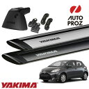 YAKIMA 正規品 ヴィッツ130 150系用 ベースラックセット ベースライン ベースクリップ118,120 ジェットストリームバーS(2)