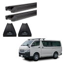HDベースキャリア 耐荷重100kg クロスバー トヨタ H200系 ハイエース オーストラリアスタイル ベースセット 150mmマウントレッグ YAKIMA ヤキマ 正規品